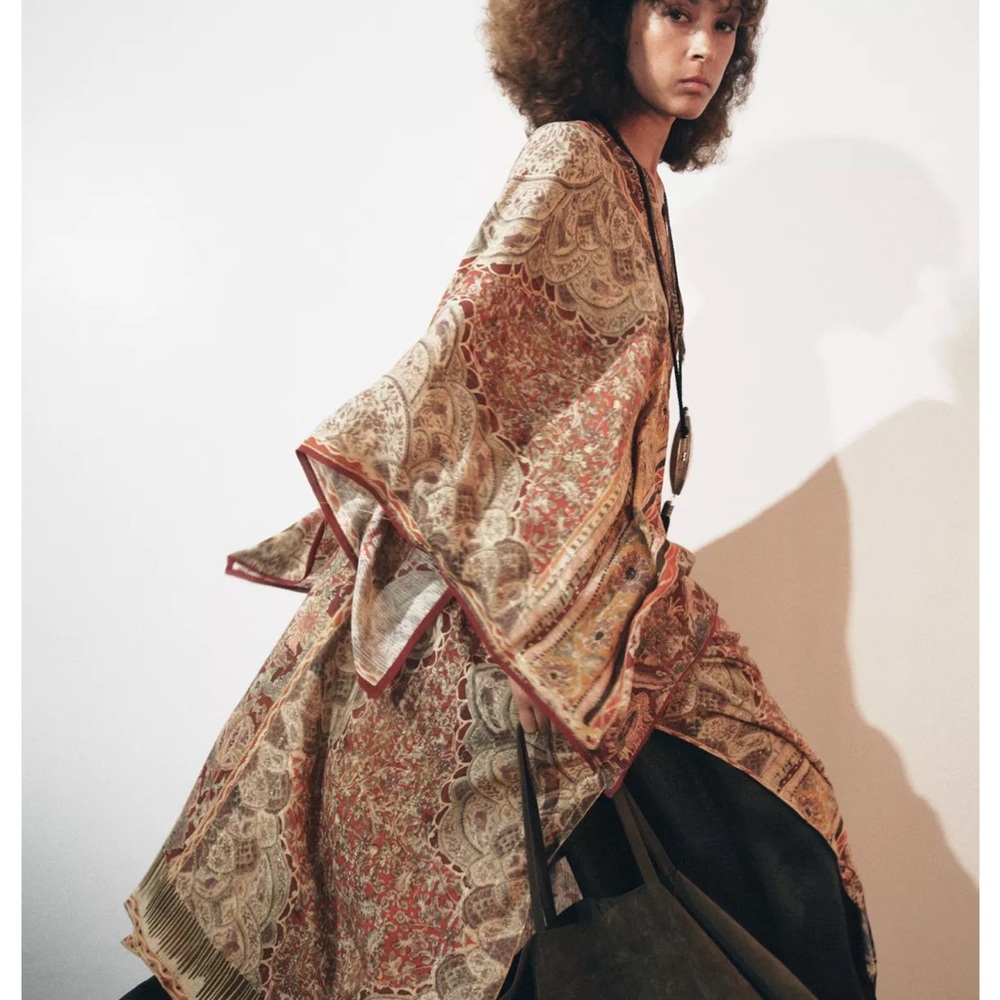 ZW COLLECTION PAISLEY CAFTAN DRESS - Picture 5 of 16